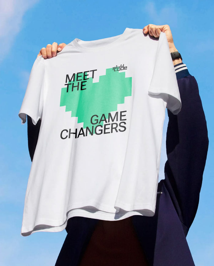 Meet The Game Changers Pixel Heart T-Shirt